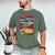 Hot Wheels Father's Day Number 1 Dad Men's Comfort Colors T-Shirt Moss