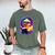 Humor Rubber Duck Reading Book Men's Comfort Colors T-Shirt Moss
