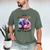 I'm A Book Dragon Not A Worm Men's Comfort Colors T-Shirt Moss