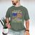 I'm A Dad Papaw And Veteran Retro Dad Papa Grandpa Men's Comfort Colors T-Shirt Moss I'm A Dad Papaw And Veteran Retro Dad Papa Grandpa Men's Comfort Colors T-Shirt Moss