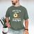 I'm Going To Be a Daddy Again Pregnancy Announcement Quote Men's Comfort Colors T-Shirt Moss