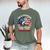 I'm Hooker On The Weekends Dirty Bass Dad Fishing Men's Comfort Colors T-Shirt Moss