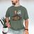 I'm Ok Read Book Reading Librarian Teacher Men Women Men's Comfort Colors T-Shirt Moss