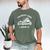 I'm Sexy And I Mow It Riding Lawn Mower Dad Mowing Lawn Men's Comfort Colors T-Shirt Moss