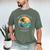 Introvert Relaxation Me Myself And Silence Summer Vacation Men's Comfort Colors T-Shirt Moss