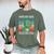 Introvert Selectively Social Anti-Social Shy Men's Comfort Colors T-Shirt Moss