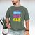 Introvert But Willing To Discuss 90s R&B 1990s Kid Men's Comfort Colors T-Shirt Moss