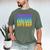 Introverted But Willing To Discuss 90's Rap Men's Comfort Colors T-Shirt Moss