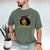 Its Doctor Actually Graduation Healthcare Afro Women Men's Comfort Colors T-Shirt Moss