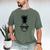 IVF DAD Pineapple Transfer Day Retrieval Day Infertility Men's Comfort Colors T-Shirt Moss