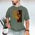 Jesus I Saw That I'm Telling Dad Religious Men's Comfort Colors T-Shirt Moss