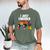 I Just Crushed Preschool Monster Truck Graduation Men's Comfort Colors T-Shirt Moss