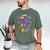 I Just Graduated Pre k Graduation 2024 Pre-Kindergarten Men's Comfort Colors T-Shirt Moss