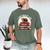 I Just Really Like Turtles And Books OK Turtle Reading Men's Comfort Colors T-Shirt Moss