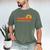 Karate Dad Martial Arts Retro Men's Comfort Colors T-Shirt Moss