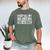 I Keep All My Dad Jokes In A Dad-A-Base Shirt Fathers Day Men's Comfort Colors T-Shirt Moss
