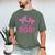 Kids Class Of 2031 Kindergarten Girls Graduation T-Shirt Men's Comfort Colors T-Shirt Moss