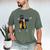 Kids HBCU Boys Grad Dabbing Graduation Men's Comfort Colors T-Shirt Moss