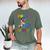 Kids Pre-K Graduate Dinosaur T-Rex Pre Kindergarten Graduation Men's Comfort Colors T-Shirt Moss