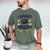 Kindergarten Graduation Shirt I Survived Kindergarten Men's Comfort Colors T-Shirt Moss