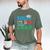 Kiss Me I'm A Grad 2018 Senior Graduation Men's Comfort Colors T-Shirt Moss