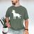 Labrador Retriever Graduation Dog Graduate For Men Women Kids Men's Comfort Colors T-Shirt Moss