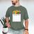 Last Day Of School Sign My Shirt Autograph Graduation Men's Comfort Colors T-Shirt Moss