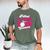 Lil Cousin Of a 2025 Graduate Prom Graduation 25 VolleyBall Men's Comfort Colors T-Shirt Moss