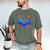Little Ghost Coffee Tee Spooky Season Ghost Reading Book Men's Comfort Colors T-Shirt Moss