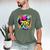 I Love The 70s Retro Cassette Roller Vinyl Nostalgia Vibes Premium Tri-Blend Men's Comfort Colors T-Shirt Moss
