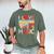 I Love 90's Music Retro Style Nostalgia Cassette 1990s Party Premium Tri-Blend Men's Comfort Colors T-Shirt Moss