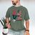 Love Coast Guard Mom Proud Coast Guard Graduation Mom Men's Comfort Colors T-Shirt Moss