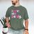 I Love My Daddy Best Dad Ever Father's Day Cool Kids Men's Comfort Colors T-Shirt Moss