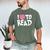 I LOVE TO READ Reading Books Bookworm Library Day Novelty Men's Comfort Colors T-Shirt Moss