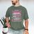 I Am a Lucky Daughter I Have Crazy Dad For Daughter Men's Comfort Colors T-Shirt Moss