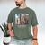 Making Memories In Paris Photo Nostalgia Travel Humor Men's Comfort Colors T-Shirt Moss