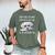 Maltese Dog Watching Owner Quote Puppy Mom Dad Men Women Girls Kids Men's Comfort Colors T-Shirt Moss