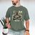 I Am Man King Powerful Dad Afro Melanin Men's Comfort Colors T-Shirt Moss