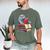 Manatee Reading Books Matching Bookworm Readers Librarian Men's Comfort Colors T-Shirt Moss