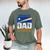 Marshallese Dad Marshall Islands Flag For Father's Day Men's Comfort Colors T-Shirt Moss