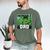 Marvel Comics Avengers Father's Day Hulk Incredible Dad Men's Comfort Colors T-Shirt Moss