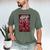 Marvel Spider-Man Eddie Brock Carnage Comic Book Cover Men's Comfort Colors T-Shirt Moss