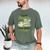 Matcha Green Tea Latte Drink Matcha Read Books Be Happy Men's Comfort Colors T-Shirt Moss