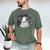 Memory Is A Punishment Surreal Art Trippy Distressed Grunge Men's Comfort Colors T-Shirt Moss