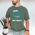 In My Memory Of My Wife SCLERODERMA AWARENESS Men's Comfort Colors T-Shirt Moss