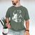 Men Celtic Norse Mythology Viking Dad Men's Comfort Colors T-Shirt Moss