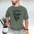 Meowdy Cat Cowboy Western Graphic Cat Lady Cat Dad Men's Comfort Colors T-Shirt Moss