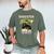 Monster Truck Dad Monster Truck Are My Jam Adults Kids Men's Comfort Colors T-Shirt Moss