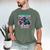 Monster Truck Dad Monster Truck Are My Jam Truck Lovers Men's Comfort Colors T-Shirt Moss