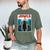 MonsterMuttz Great Dane Jowls Paws Top Drooling Dog Mom Dog Dad Men's Comfort Colors T-Shirt Moss